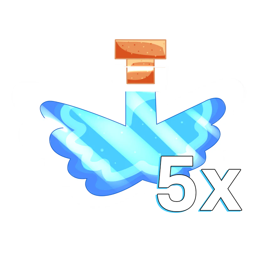 5x Fly Potions